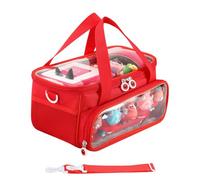 Toniebox Starte-r - Borsa portaoggetti per altoparlanti Tonie con tracolla e manico, custodia per set Toniebox Starte-r - Rosso