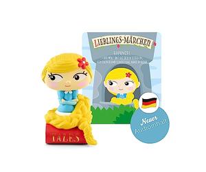 tonies Ascolto per Toniebox, Favole preferite - Rapunzel e Altre Fiabe, Gioco di ascolto per Bambini dai 3 Anni in su, Tempo di Gioco Circa 65 Minuti