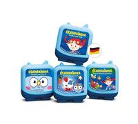 tonies Clever Tonie - Set di 4 luci per Bambini - apprendimento con LIKI e LUMI per la Toniebox, Gioco per Bambini con Musica, a Partire dai 5 Anni, Tempo di Gioco Circa 160 Minuti