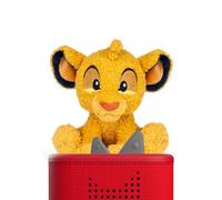 tonies Cuddle Toniebox, Disney Il Re Leone, Cuddle Simba, peluche con 3 storie da coccolare, per bambini dai 3 anni in su, tempo di gioco circa 37 minuti