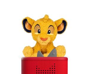 tonies Cuddle Toniebox, Disney Il Re Leone, Cuddle Simba, peluche con 3 storie da coccolare, per bambini dai 3 anni in su, tempo di gioco circa 37 minuti