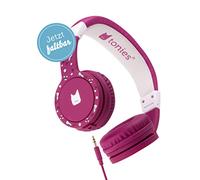 tonies - Cuffie per bambini regolabili e pieghevoli con limitazione del volume, cuffie Over Ear con cavo e archetto imbottito, bacca