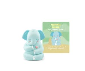 tonies Figura di ascolto per Toniebox, pensiero positivo con elefante Greta storie per maggiore sicurezza di sé e consapevolezza, gioco di ascolto per bambini dai 4 anni in su, tempo di gioco circa 60
