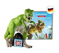 tonies Personaggi uditivi per Toniebox, cosa è ciò che è - dinosauri/animali estinti, gioco sonoro per bambini dai 6 anni in su, tempo di gioco circa 70 minuti