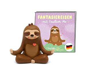 tonies Personaggi uditivi per Toniebox, Viaggi da Sogno per Bambini: Ferro fantasioso con Bradipo Mo - 8 luoghi Speciali per Rilassarsi, audiolibro dai 4 Anni in su, Tempo di Gioco Circa 76 Minuti