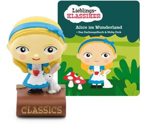 tonies Tonie - Alice im Wunderland & 2 weitere Klassiker (IN TEDESCO) - 1 pz.