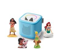 tonies Toniebox 2 Bundle Incl. 4 Tonies: Disney Moana, Disney Moana 2, Disney Trilli, Disney La Sirenetta, Azzurro Cielo