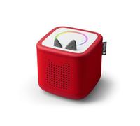 Tonies Toniebox 2 kabelloser Lautsprecher für Kinder rot inkl. Kreativ Tonie