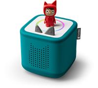 tonies Toniebox 2 - Set Starter - Verde Mare - Tonie Creativo Rosso (IN TEDESCO) - 1 pz.