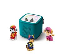 tonies Toniebox - Confezione da 2 pezzi, 3 tonnellate: Paw Patrol Jungle Pups Chase, Jungle Pups Marshall, Jungle Pups Skye, Tropical Teal