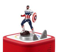 tonies Toniebox Marvel - Capitan America, gioco acustico con 3 storie ricche di azione, per bambini dai 7 anni in su, tempo di gioco circa 54 minuti