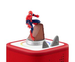 tonies Toniebox, Marvel - Spider-Man, gioco acustico con 3 storie ricche di azione, per bambini dai 7 anni in su, tempo di gioco circa 55 minuti