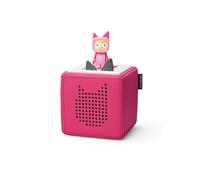 tonies Toniebox Starter Set con 1 Personaggio Creativo, Audio e Lettore Musicale Altoparlante per Audiolibri Canzoni per Bambini Età 3 - 7 Ore di Batteria, Giocattolo per Ragazzi e Ragazze, Rosa