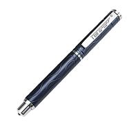 TONIFE Penna autodifesa con rompere cristalli di emergenza strumento di scrittura penna a sfera autodifesa (blu scuro)