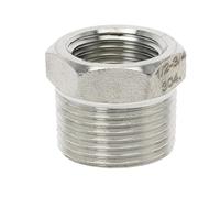 Tonificante Cuore Riduttore Boccola 1/8 "1/4" 3/8 "1/2" BSPT Filettatura Maschio/Femmina SS304 Raccordi for Tubi In Acciaio Inox for acqua Gas Olio(DN20 to DN8)