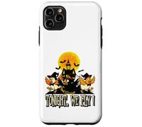 Tonight We Fly Funny Chicken Witches Halloween Humor Custodia per iPhone 11 Pro Max