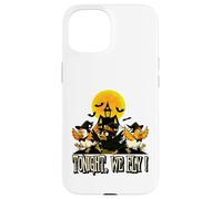 Tonight We Fly Funny Chicken Witches Halloween Humor Custodia per iPhone 15
