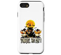 Tonight We Fly Funny Chicken Witches Halloween Humor Custodia per iPhone SE (2020) / 7/8