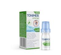 TONIMER - Allergy Gocce Oculari 10 ml - Allergie Oculari e Occhio Secco - Idratante, Lubrificante e Antiossidante - Senza Conservanti - Con Acido Ialuronico, Acido Rosmarinico e Vitamina B12