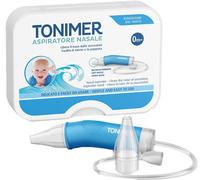 tonimer Aspiratore Nasale per Lavaggi Nasali 0 Mesi 1 Aspiratore+2 Beccucci