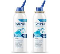 Tonimer Isotonic 300 Normal - 100 ml - Soluzione Isotonica Sterile di Acqua di Mare - Rimuove e Fluidifica il Muco - Indicata per Adulti - Senza Conservanti (Confezione da 2)