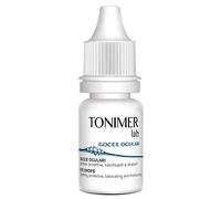 Tonimer Lab Gocce Oculari 10 ml - Lenitive, Protettive e Rinfrescanti - Sollievo da Irritazione e Arrossamento - Con Sodio Ialuronato, Acque distillate e Acqua di Mare