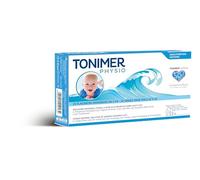 Tonimer Physio - 20 flaconcini monodose - Soluzione isotonica sterile con Cloruro di Sodio 0,9% per igiene nasale, oculare e auricolare - Anche per pulizia ferite e aerosol.