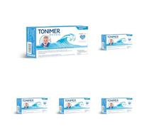 Tonimer Physio - 60 Flaconcini - Soluzione Isotonica Sterile con Cloruro di Sodio allo 0,9% per Igiene Nasale Oculare e Auricolare - Anche per Pulizia Ferite e Aerosol (Confezione da 5)
