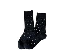 TONINMM Calze Termiche Donna Calzini da Donna A Mezza Gamba, 7 Paia, Set in Maglia A Pois, Perfetti per Pantofole, Mocassini E Outfit Invernali di Tutti I Giorni