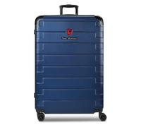 Tonino Lamborghini Carrello Milano a 4 ruote XL 83 cm misura speciale con piega elastica blu
