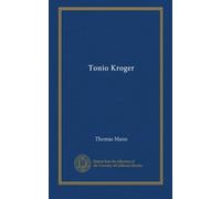 Tonio Kroger (German Edition)
