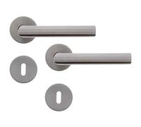 ToniTec Martina - Maniglia per porta interna, in acciaio INOX