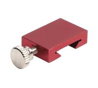 TONIxY 1 righello in acciaio, blocco limite di posizionamento in metallo con tracciatore per una marcatura accurata delle linee, guida in acciaio al carbonio per lavori di lavorazione del legno e