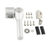 TONIXY 1 set di aste per sollevamento moto per BMW R1200GS, leva in lega di alluminio CNC con scanalatura antiscivolo per garage (nero)