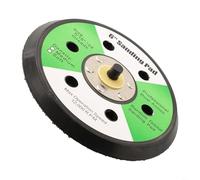 TONIXY 1Pc 6 Pollice 150Mm E Platorello Di Supporto, 5/16"-24 Unf Filo di Poliuretano Levigatrice Supporto Per Levigatrice Orbitale Lucidatrice, Lavorazione Del Legno Progetti di Lucidatura Dei