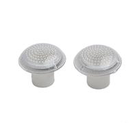 TONIXY 2 lenti per luci di direzione laterali, in plastica, ricambio diretto, per Ford Transit Connect 2002-2013, OE 4972773 9T16-13K376-AA