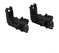 TONIXY 2 spazzole di carbone per motore della lavatrice, lunghezza totale 59 mm con blocco di carbonio 35 x 15 mm, per Hoover Candy Ceset per Indesit e Ariston Servis modelli 587848, ricambio