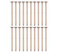 TONIXY 20 chiodi in rame da 65 mm per eliminare le radici, hardware in rame massiccio per giardinaggio e paesaggistica (B)