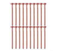 TONIXY 20 chiodi in rame da 65 mm per eliminare le radici, hardware in rame massiccio per giardinaggio e paesaggistica (A)