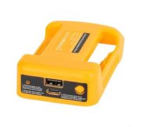 TONIXY Adattatore per batteria USB per utensili elettrici Dewalt Power Bank, adattatore per batteria da 18 V a convertitore porta di ricarica USB C (giallo)