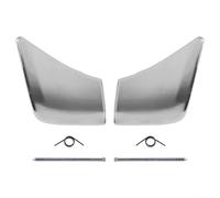 TONIXY Anteriore sinistra e destra sedile auto giù maniglia cromo argento ABS per Mercedes Classe E Coupe W207 2009-2016 e Classe C Coupe W204 2008-2015
