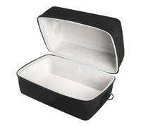 TONIXY Borsa di immagazzinaggio portatile impermeabile antiurto EVA Speaker Storage Case Borsa a tracolla con spallacci e cerniera liscia