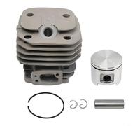 TONIXY Cilindro per motosega da 48 mm, per kit pistone, cromato pressofuso, adatto, per ricostruzione motore Hu61, manutenzione forestale (assemblaggio cilindrico)