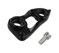 TONIXY Confezione da 1 gancio per deragliatore posteriore per bici da strada, per Scott Addict Solace, lega di alluminio CNC, vite M5 52 x 31 mm, nero, parte di riparazione per ciclismo