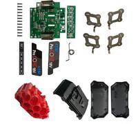 TONIXY Confezione da 10 custodie in plastica per batteria Bosch BAT618 18 V Li-ion PCB Circuit Board Shell Box con protezione di ricarica per batteria fai da te Riparazione Assemblaggio Sostituzione