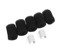 TONIXY Confezione da 7 pezzi per la pulizia della piscina, 2 collari per sacchetti e spazzole per tubi per Polaris 180 280 360 380 480 3900, materiale ABS e spugna per la manutenzione della piscina