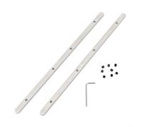 TONIXY Connettore per binario di guida, kit di connettori per barra di guida per sega a binario tagli lunghi include 2 connettori per binari, 8 viti, 1 chiave esagonale