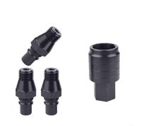 TONIXY Connettore rapido per trapano ad acqua per punte da trapano a umido, sgancio rapido in lega e bloccaggio sicuro con percorso di raffreddamento integrato, adatto per tubo da giardino per