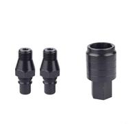 TONIXY Connettore rapido per trapano ad acqua per punte da trapano a umido, sgancio rapido in lega e bloccaggio sicuro con percorso di raffreddamento integrato, adatto per tubo da giardino per