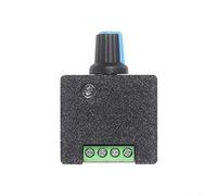 TONIXY Controller motore CC per PWM 5-12 V Ingresso 2 A Uscita per PC Ventilatori Acquario Pompe Striscia LED Oscuramento Materiale ABS di piccole dimensioni per la modifica del radiatore in spazi